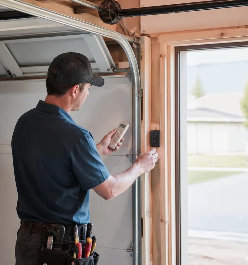 Off Track Door Repair in East Point